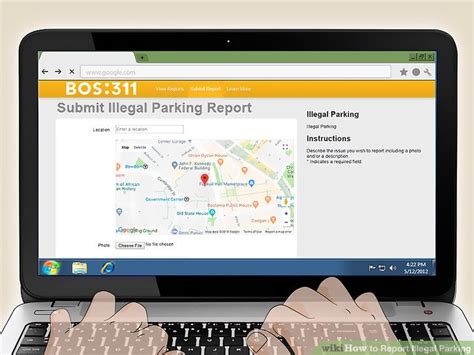 Report illegal parking .